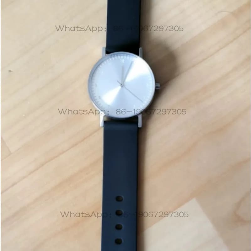 Design Gift Box Minimalist Waterproof Stainless Steel Watch B60 Fashion Silver Men and Women