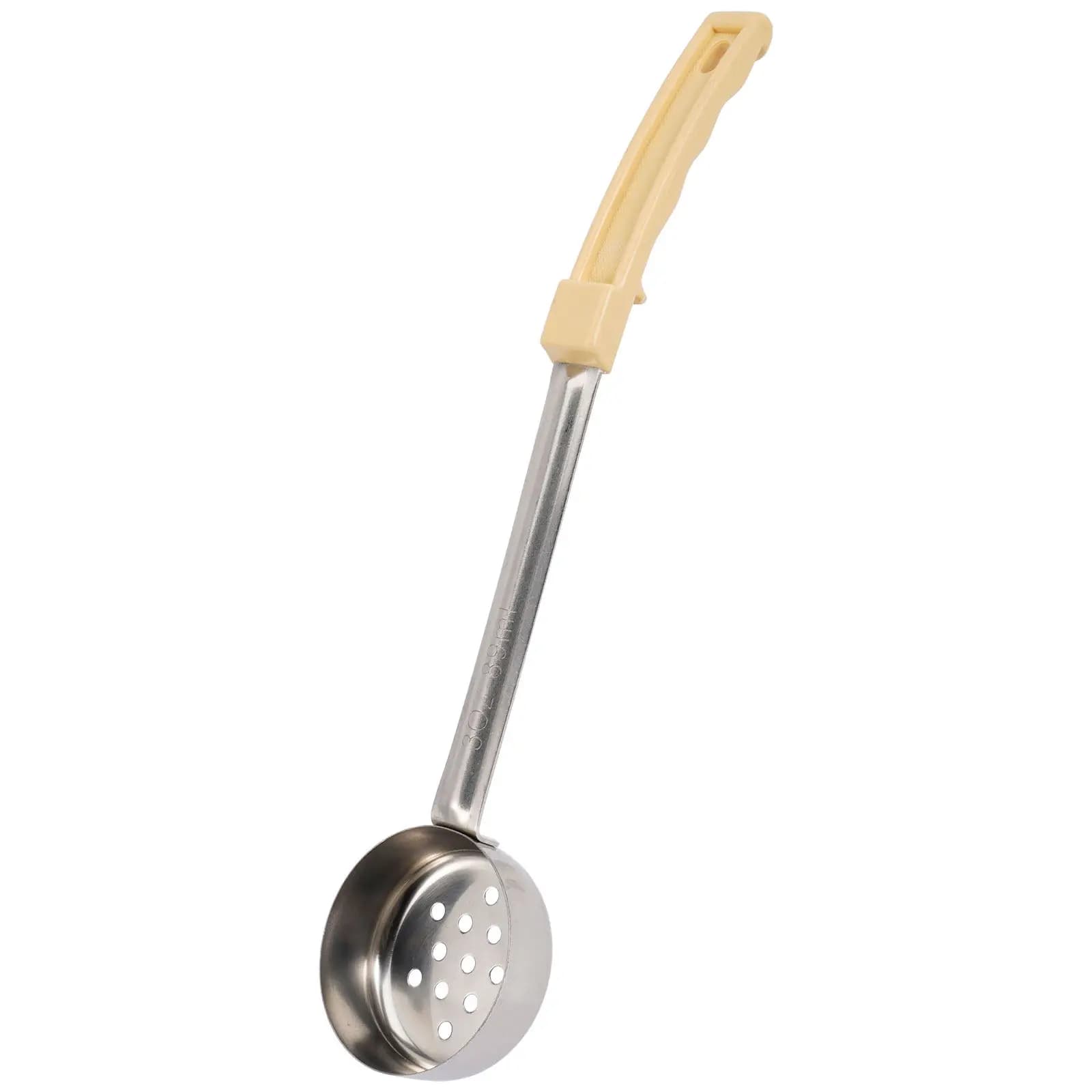 Pizza Sauce Serving Scoop Stainless Steel Portion Control Spoon Kitchen Ladle Smooth Finish Easy Clean Portion Ladle for Gravy