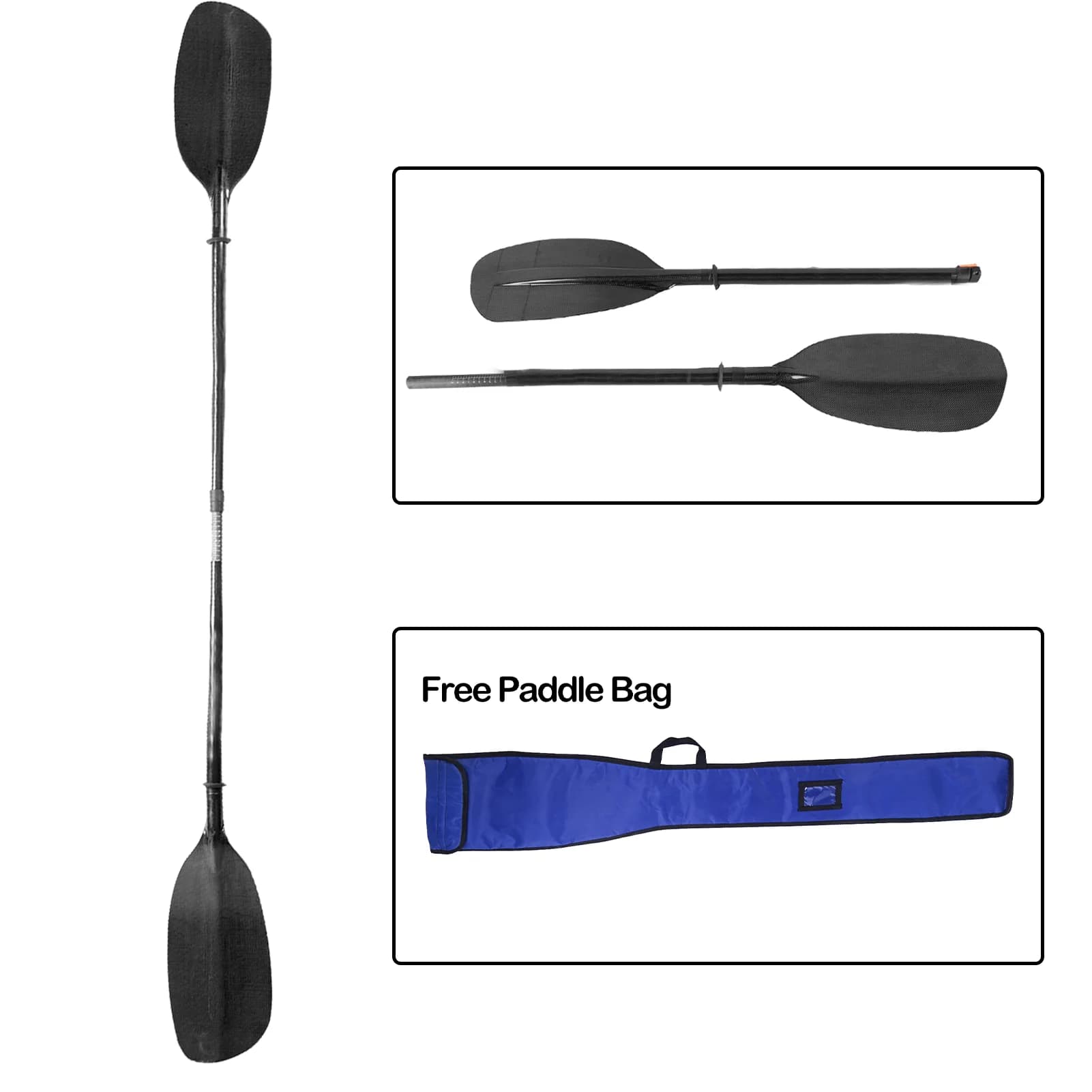 815g Carbon Whitewater Paddle albero dritto barca a remi remi canoa gonfiabile Paddle per Kayak surf Kayak Paddle