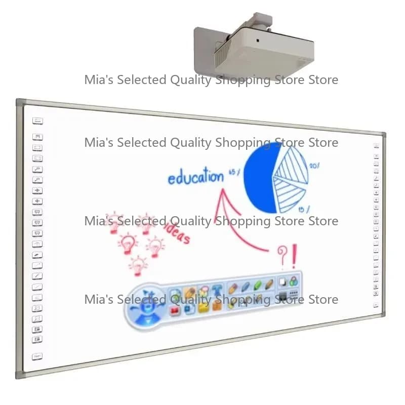 Wholesale School Education Equipment Touch Screen Board Multi Touch Interactive Whiteboard Projector Blackboard for Kids
