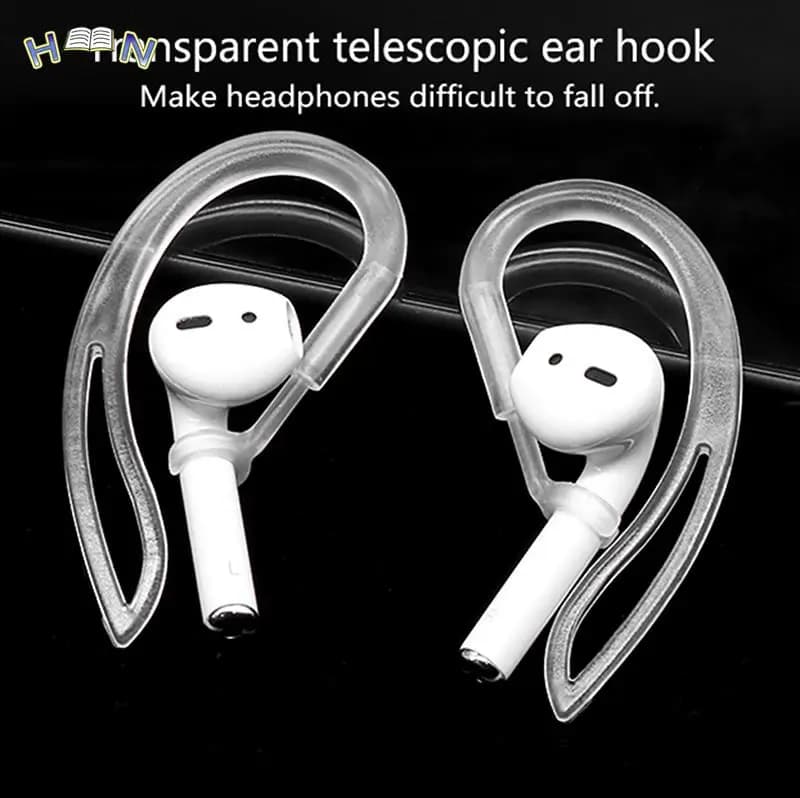 1 paio di ganci per l'orecchio per auricolari Bluetooth senza fili supporto per gancio Anti caduta accessori per cuffie
