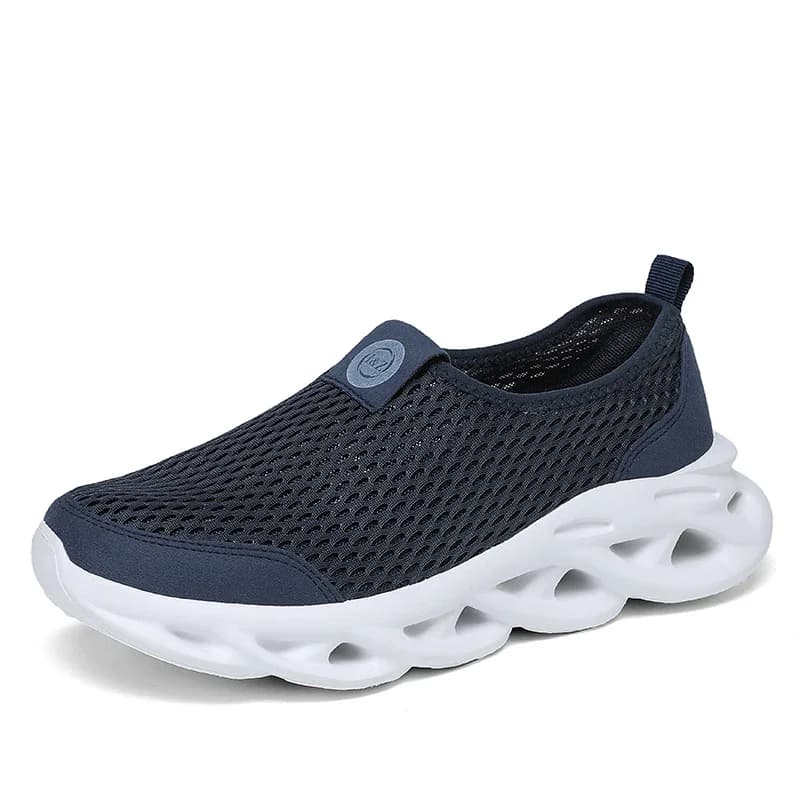 Scarpe da Passeggio Estive da Uomo 2024, Traspiranti con Superficie in Rete, Antiscivolo, Taglie Grandi 39-47, Leggere e Casual per Sport all'Aperto