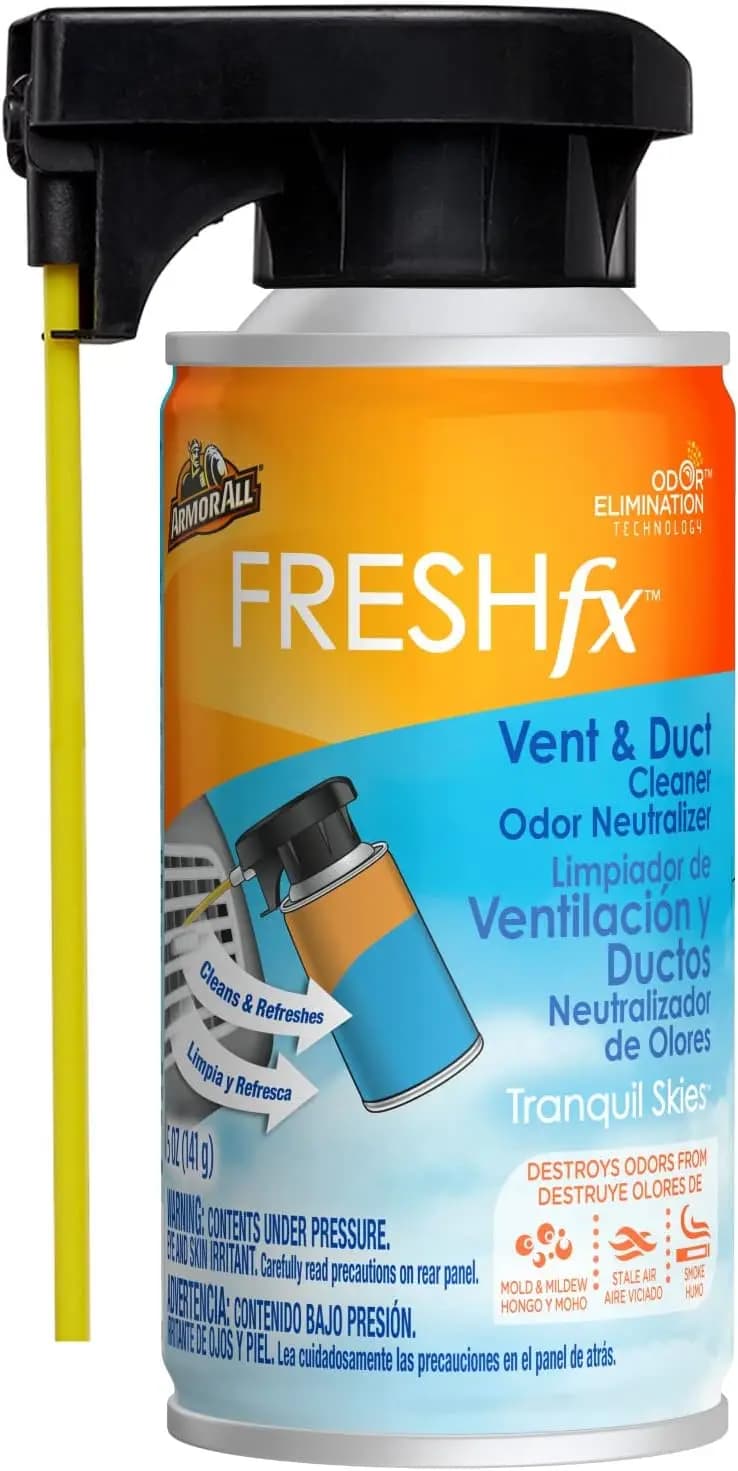 Deodorant and Spray Pulente per Auto, Eliminates Odori dal Veicoli, Perfume Tranquil Skies, 150 ml