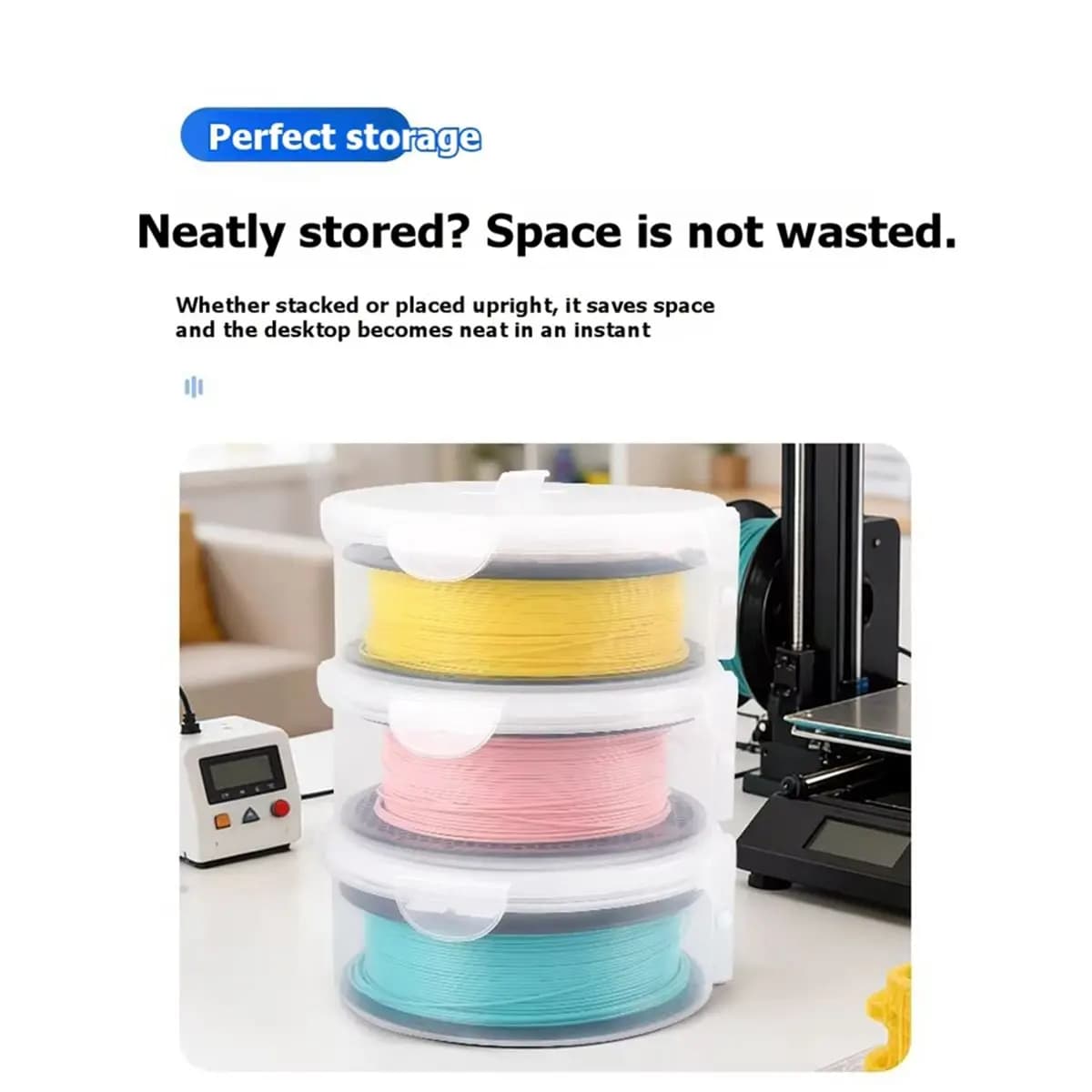 L70A 3D Printer PLA Consumable Drying Box for A1/A1mini/Kobra X Side-Mounted Filament Dryer PETG Drying Oven