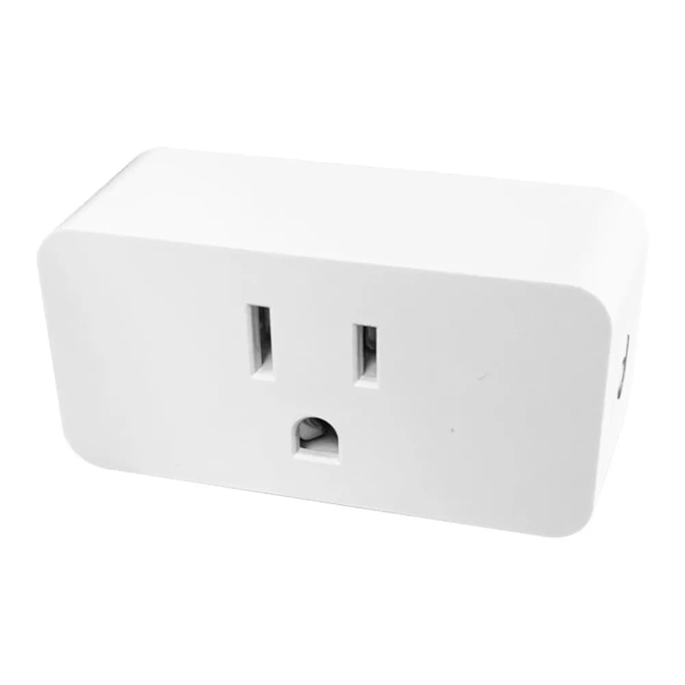 Mini Presa Intelligente WiFi con Controllo Vocale Remoto 110-240V 10A, Funzione Timer, Protezione da Sovraccarico, Statistiche Energetiche