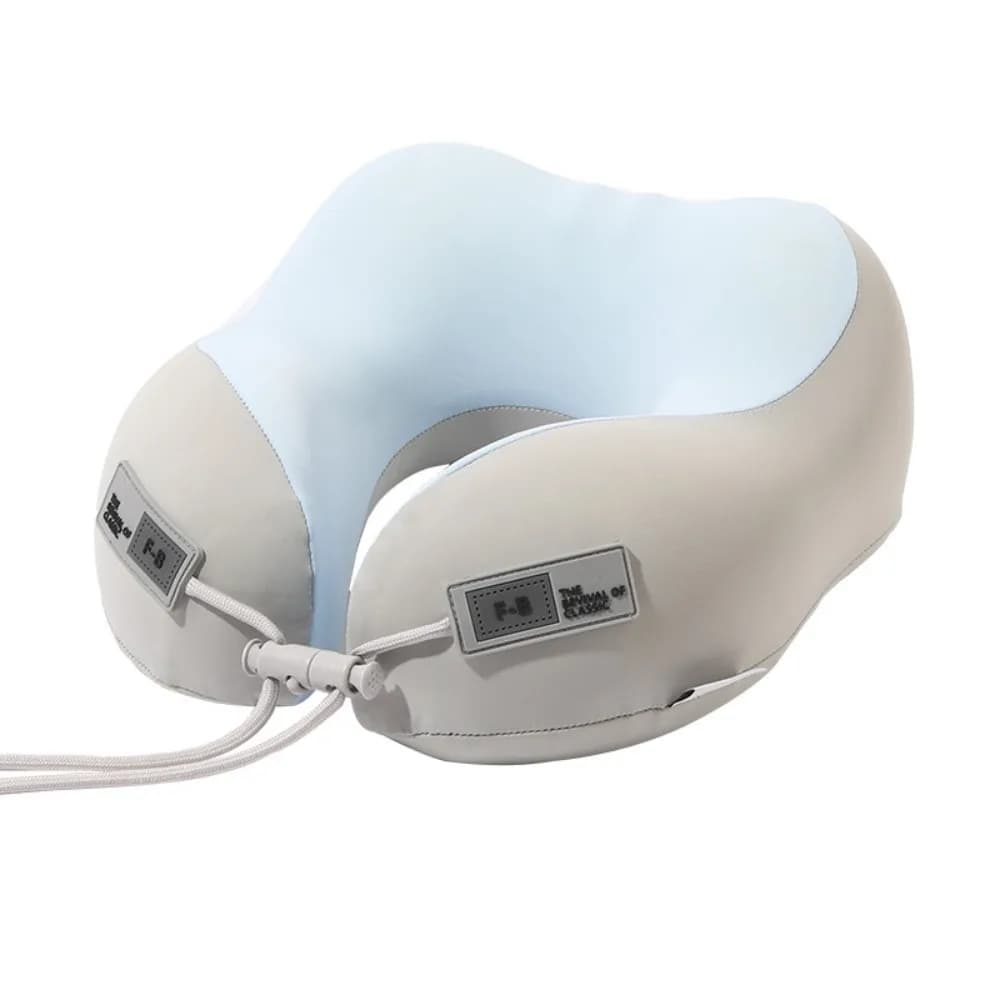 Cuscino di Supporto per il Collo in Memory Foam a Forma di U Lavabile per Viaggi in Aereo, Treno, Ufficio e Casa
