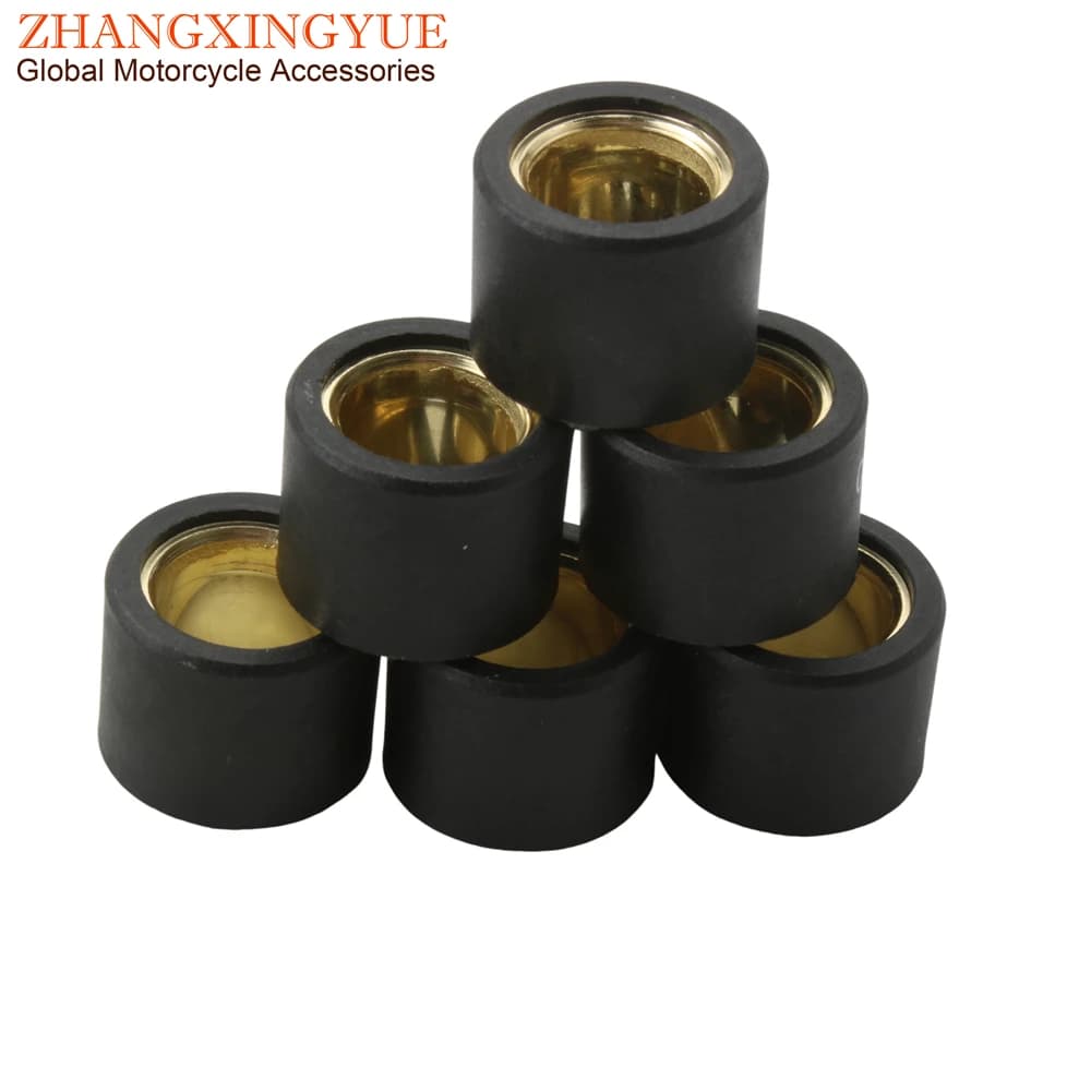 Rullo variatore 6PC 13g Pesi 21x17mm Per Vespa Granturismo 125 200 Gts Gtv 250cc 300cc 849480