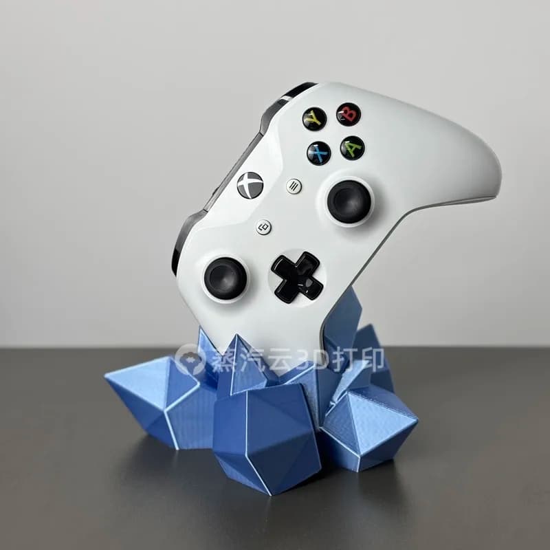 Supporto per gamepad in cristallo Espositore per decorazione da tavolo per Xbox/PS4/PS5/Switch Controller di gioco Staffa per maniglia Accessori da gioco