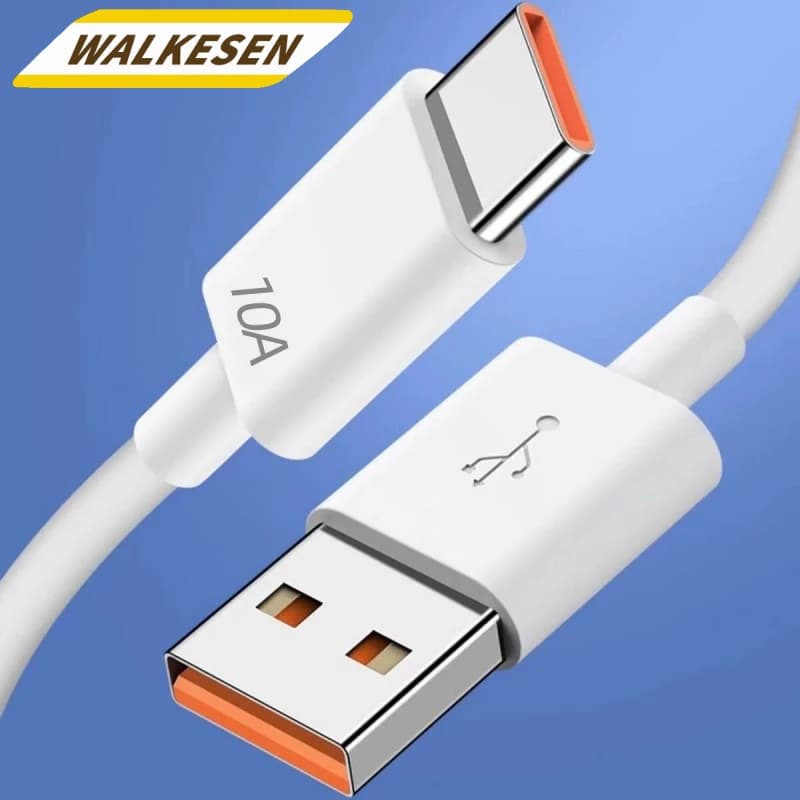 Cavo dati di ricarica rapida USB C da 120 W 10 A per iPhone Samsung Xiaomi Huawei Tipo C Cavo dati per telefono cellulare Cavo di ricarica super veloce