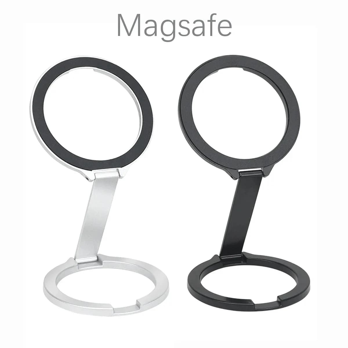 Supporto per telefono magnetico pieghevole a doppia faccia 2025 per tapis roulant da palestra Magsafe Supporto per auto pieghevole universale Supporto magnetico per smartphone