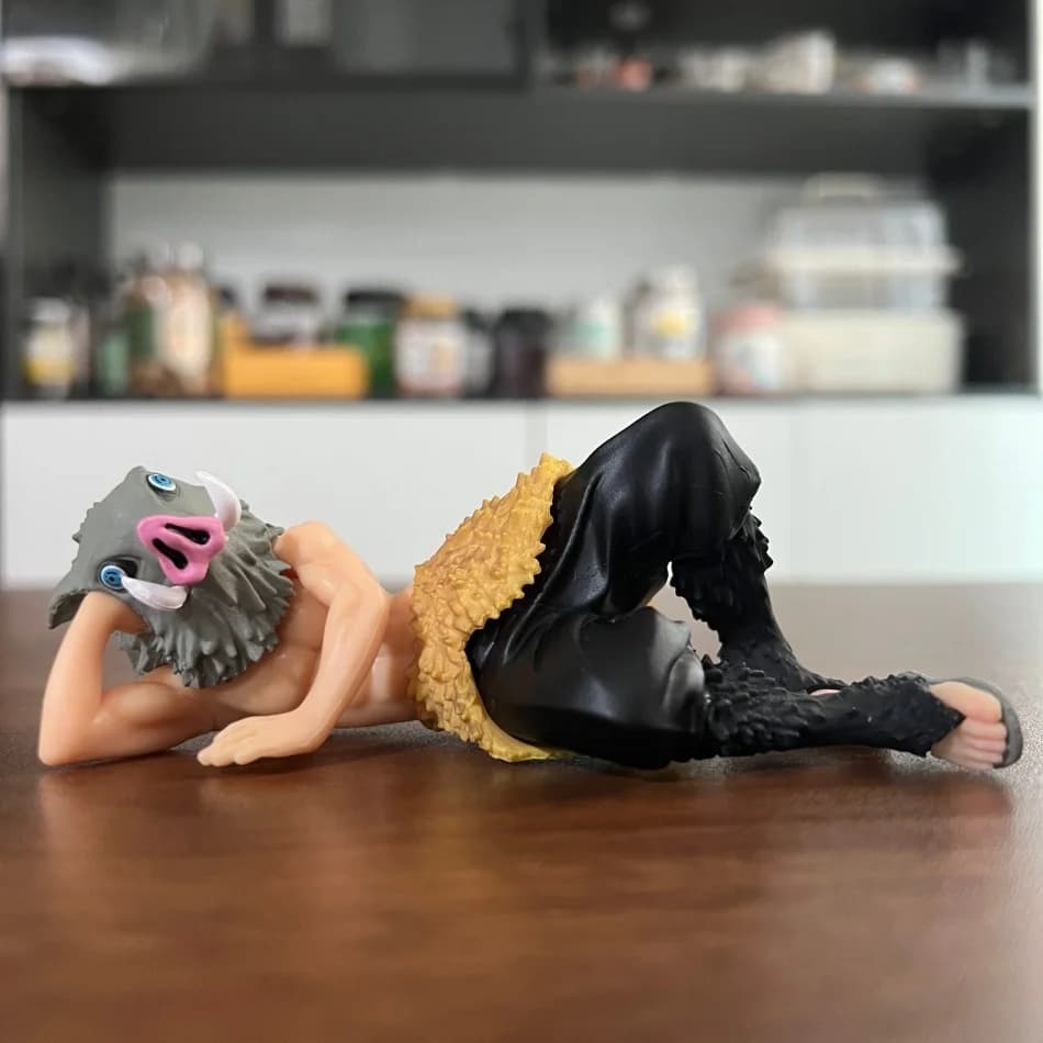 Figura Anime Demon Slayer di Hashibira Inosuke, 5cm/1.96in, Modellino da Collezione, Giocattolo Regalo