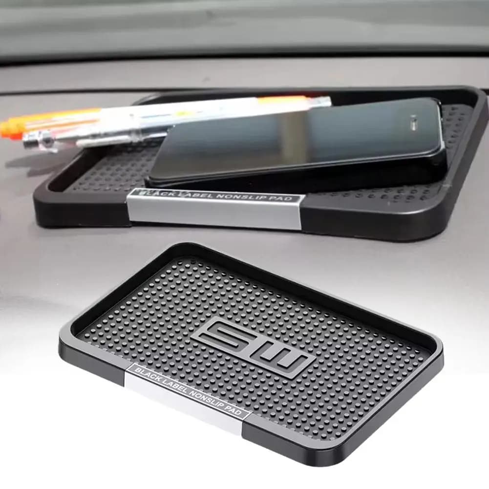 Tappetino in Silicone per cruscotto dell'auto supporto per telefono tappetino antiscivolo accessori per cruscotto per il posizionamento degli occhiali da sole del telefono cellulare