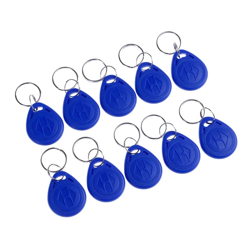 Offerta Speciale: 10 Portachiavi TK4100 125KHZ RFID, Tag di Prossimità per Carte d'Identità, Token NFC