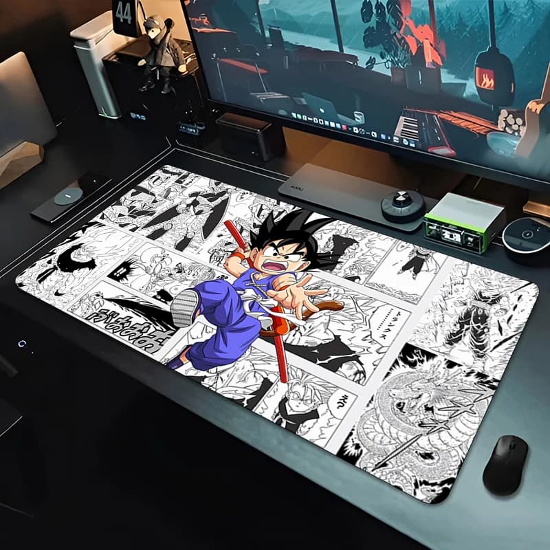 Hot Sale Dragon Ball Z Anime Mouse pad E-sports Gamer Speed Mousepads PC Gaming Extended Keyboard Desk Mat Notbook DBZ Mousepad
