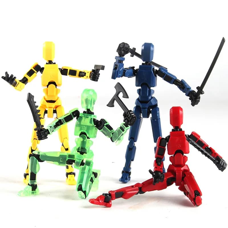 Robot Shapeshift mobile multi-giunto 2.0 Manichino stampato in 3D Manichino 13 Action Figures Giocattoli Bambini Adulti Giochi genitore-figlio