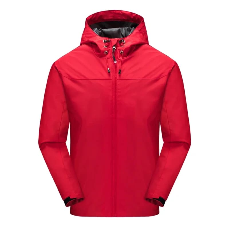 Nuovo cappotto outdoor impermeabile antivento giacca a vento con cappuccio cappotti primavera autunno uomo giacca a vento da trekking casual