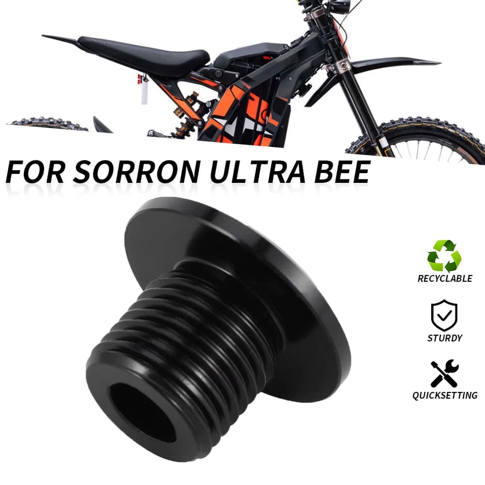 Copertura dado bloccaggio asse ruota CNC per moto elettriche Ultra Bee SURRON, accessori blocco asse per moto da cross fuoristrada