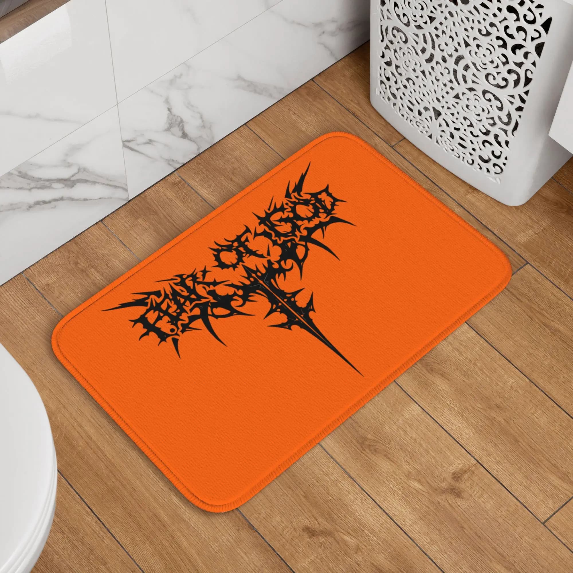 Tappetino Personalizzato con Ali Oversize FEAR OF GOD, Antiscivolo, per Bagno, Cucina, Toilette, 40*60cm