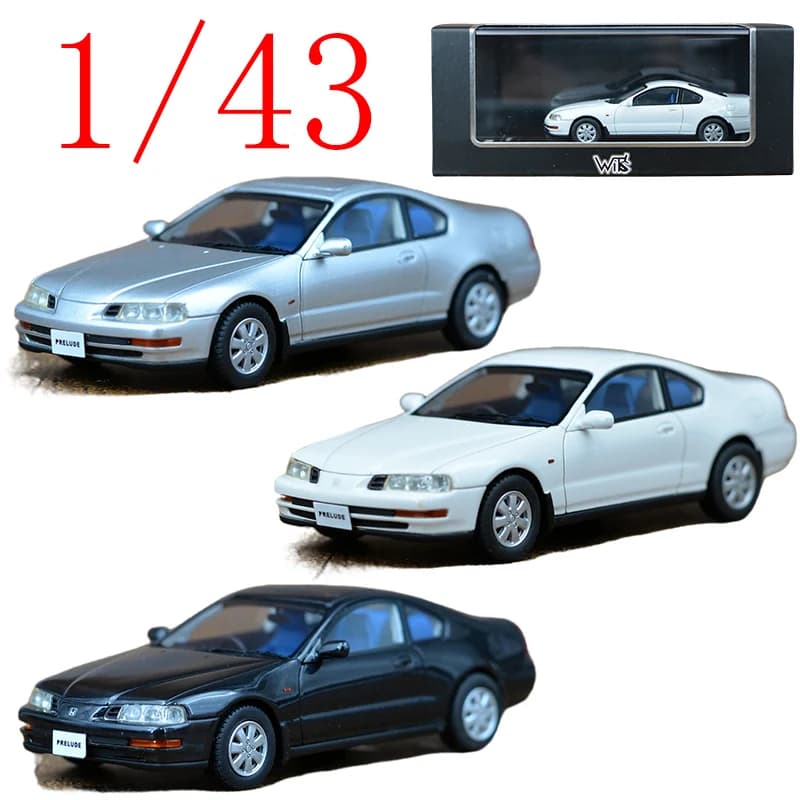 Wits Diecast 1/43 Bilancia HONDA Modello In Resina Auto HONDA Prelude 2.2Si VTEC Gioca Veicoli Giocattoli per I Ragazzi Regalo Scatola Originale