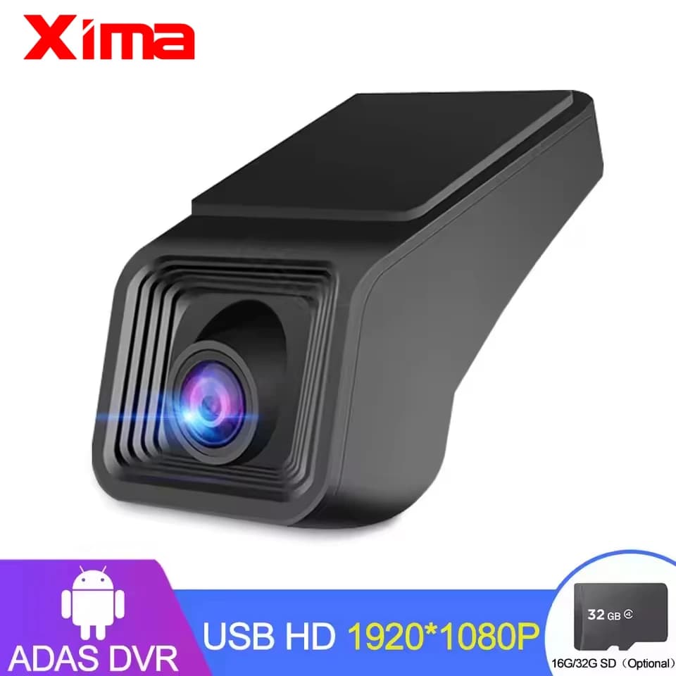 XIMA 8X DVR Dashcam per auto Full HD 1080P ADAS Car DVR Videoregistratore Dash Cam Versione notturna parcheggio per autoradio Lettore Android