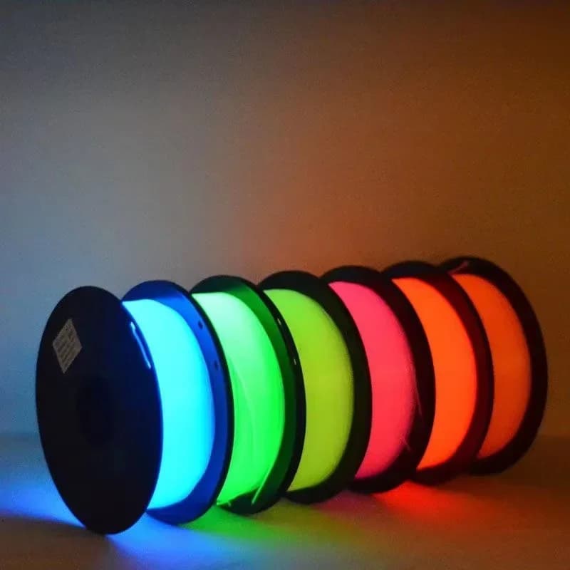 PLA lighting in the dark 1.75 mm 0.2 kg/1 kg 3D printer thread Luminous sublimation material for 3D Glow printing