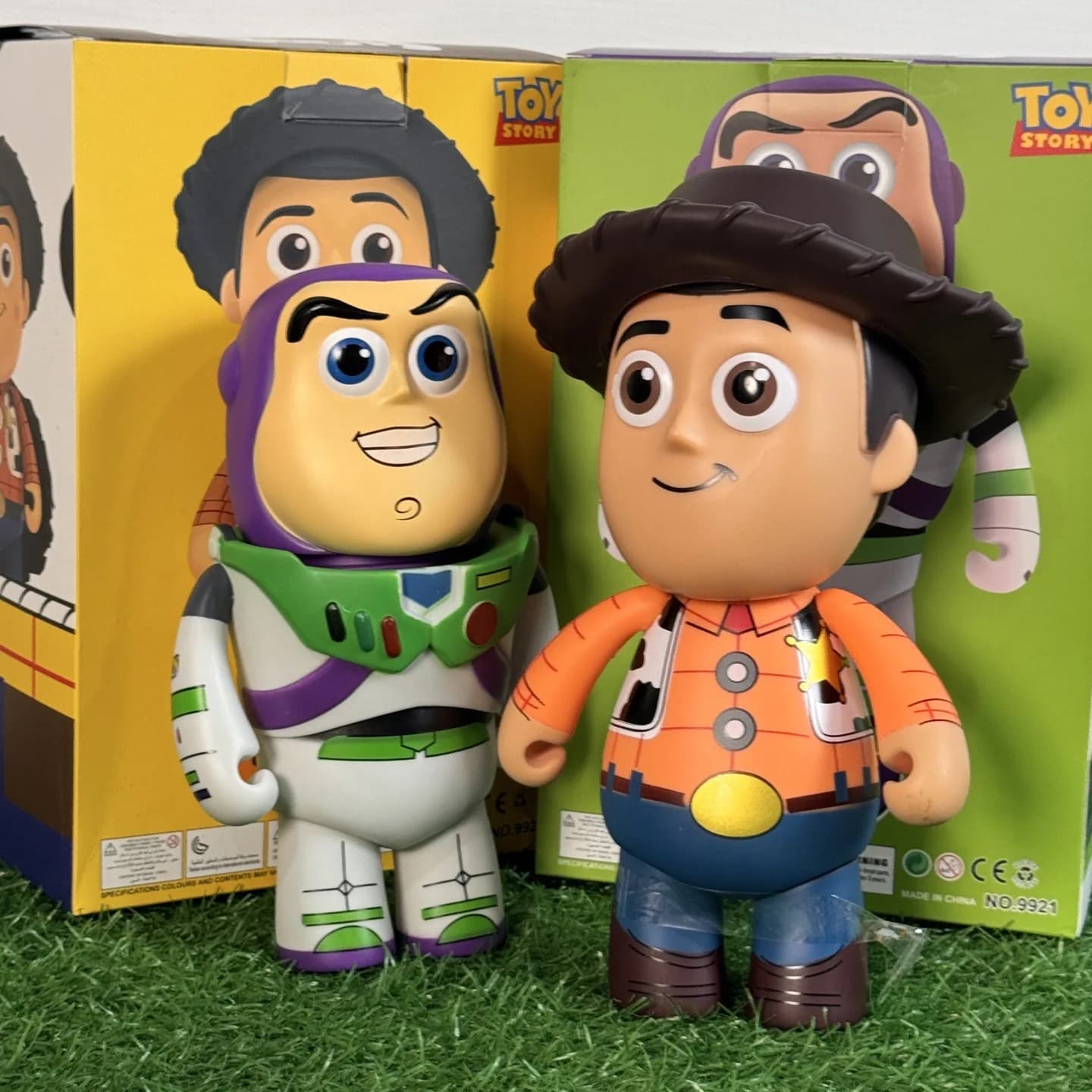 Disney Anime Figure Toy Story Action Figure Buzz Lightyear Ornamento Giocattolo Cowboy Woody Giocattolo da collezione Figura Regali per le vacanze