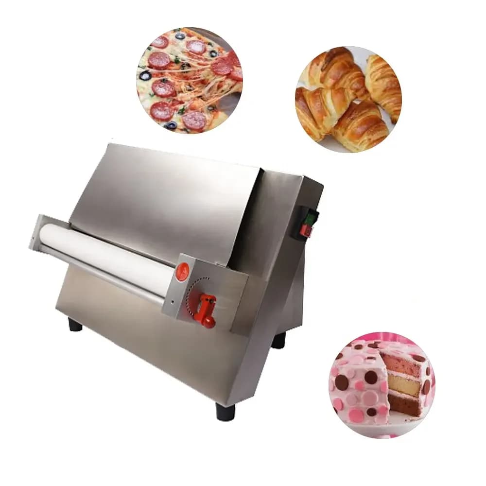 Vendite calde Mini Controsoffitto Panetteria Pane Pizza Croissant Torta Fondente Pasta Sfogliatrice Rullo Macchina Per Biscotti Pasta Che Fanno