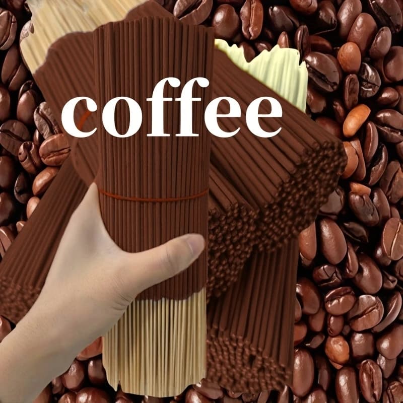 20/55/90/130 natural coffee scented diffuser sticks - high-quality wooden diffuser sticks suitable for home air purification, relaxation, yoga, office and tea room - perfect for Halloween, Christmas, Easter, etc., coffee bar accessories