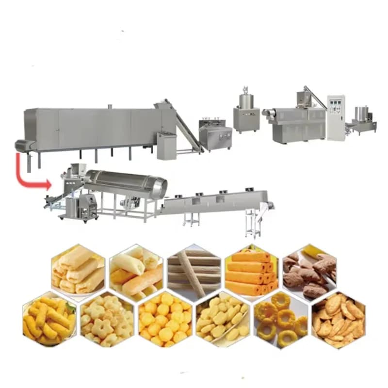 Industrial Protein Bar Making Machine Automatic Cereal Energy Bar Production Line Equipment
