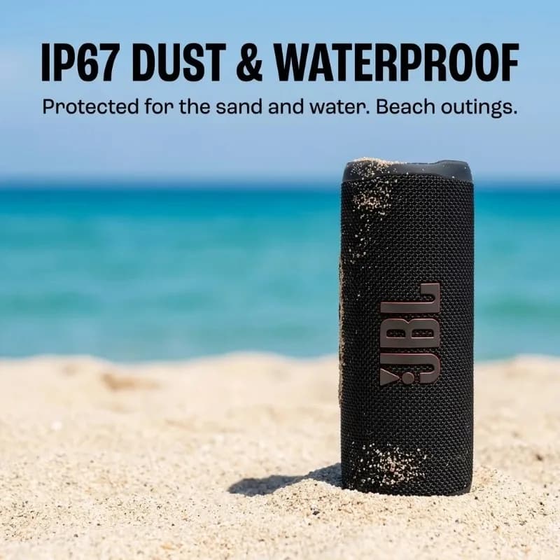 Authentic JBL Flip 6 Bluetooth Speaker, IP67 Waterproof Portable Outdoor Audio, Powerful Deep Bass Subwoofer For Home Gathering