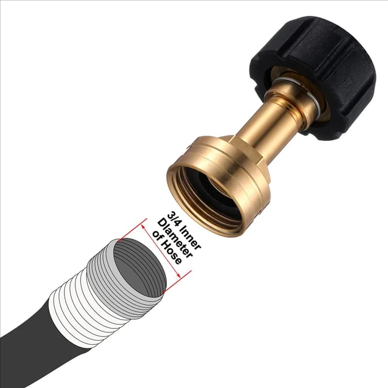 AB13-2 pezzi M22-14Mm X 3/4 pollici FGH femmina adattatore per tubo da giardino connettore per tubo dell'acqua per idropulitrice