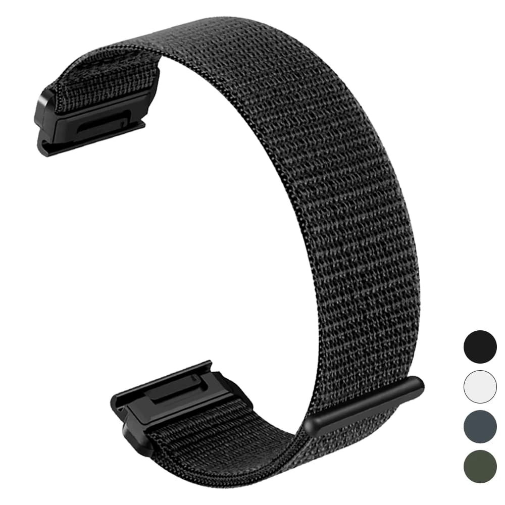 22mm 26mm cinturino traspirante in nylon QuickFit per Garmin Fenix8 Pro E 5 6 7 7X cinturino sportivo Quatix TACTIX 8/Enduro3 Epix Gen2 braccialetto