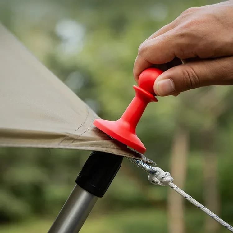 4 pz. Tappi antifulmine per pali tenda da campeggio, copertura protettiva antifulmine per pali tendalino e barre di supporto, accessorio tenda 2026