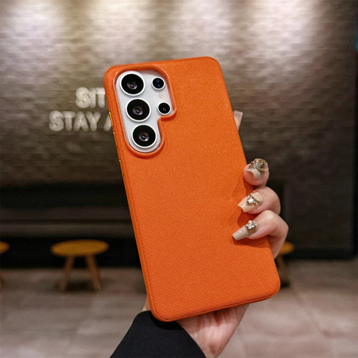 Phone Case for Samsung Galaxy S26 S25 S24 S23 S22 Ultra Plus 5G Advanced Tech Woven Magnetic Wireless Charging Magsafe Cover
