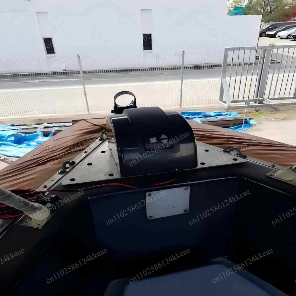 Verricello Elettrico Automatico 12V per Acqua Dolce e Marina, 21kg di Peso dell'Ancora, Strumento di Ancoraggio per Barche e Yacht