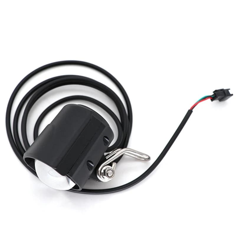 Faro per bicicletta a LED per bici elettrica con clacson forte da 80-100 dB Fari per bici impermeabili per guida notturna-VVBC