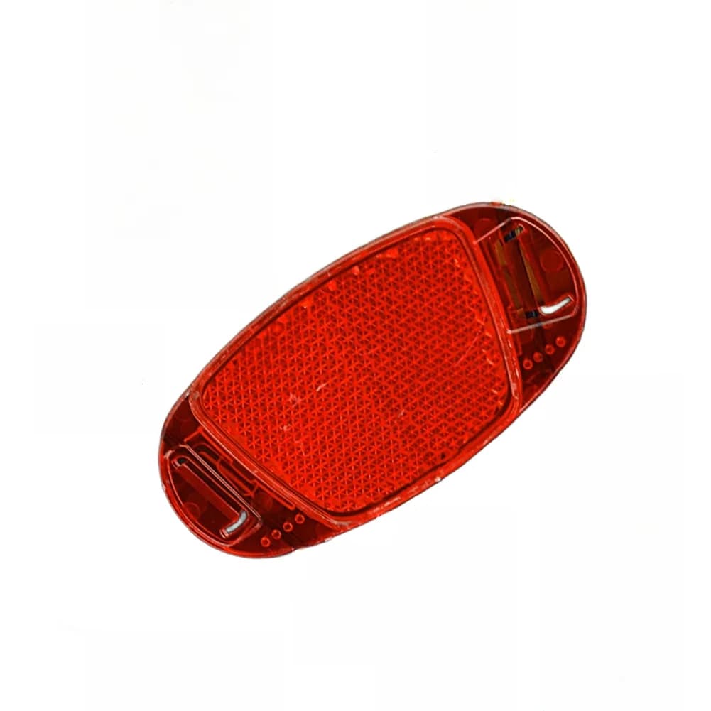 Plastic Wheel Reflector Bicycle Spoke Reflector For Night Rides Wide-angle Reflection Coverage Wear Resistant Construction