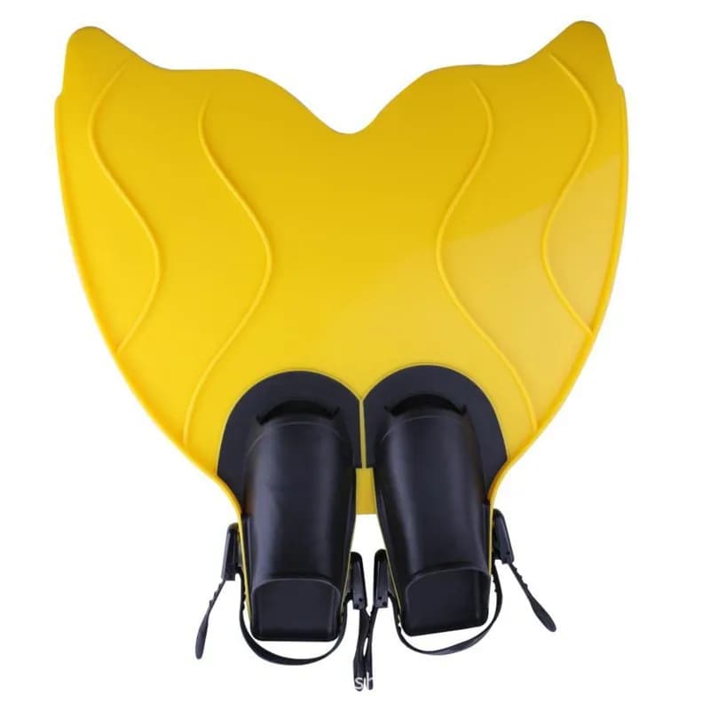 Popular, mermaid fins, mermaid fins, single fins, free diving, snorkeling equipment, adult, silicone tail from 30 to 40 meters