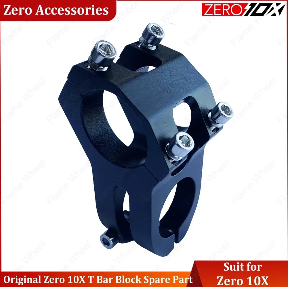Blocco T Bar Originale Zero 10X, Ricambio Ufficiale per Monopattino Elettrico Zero 10X