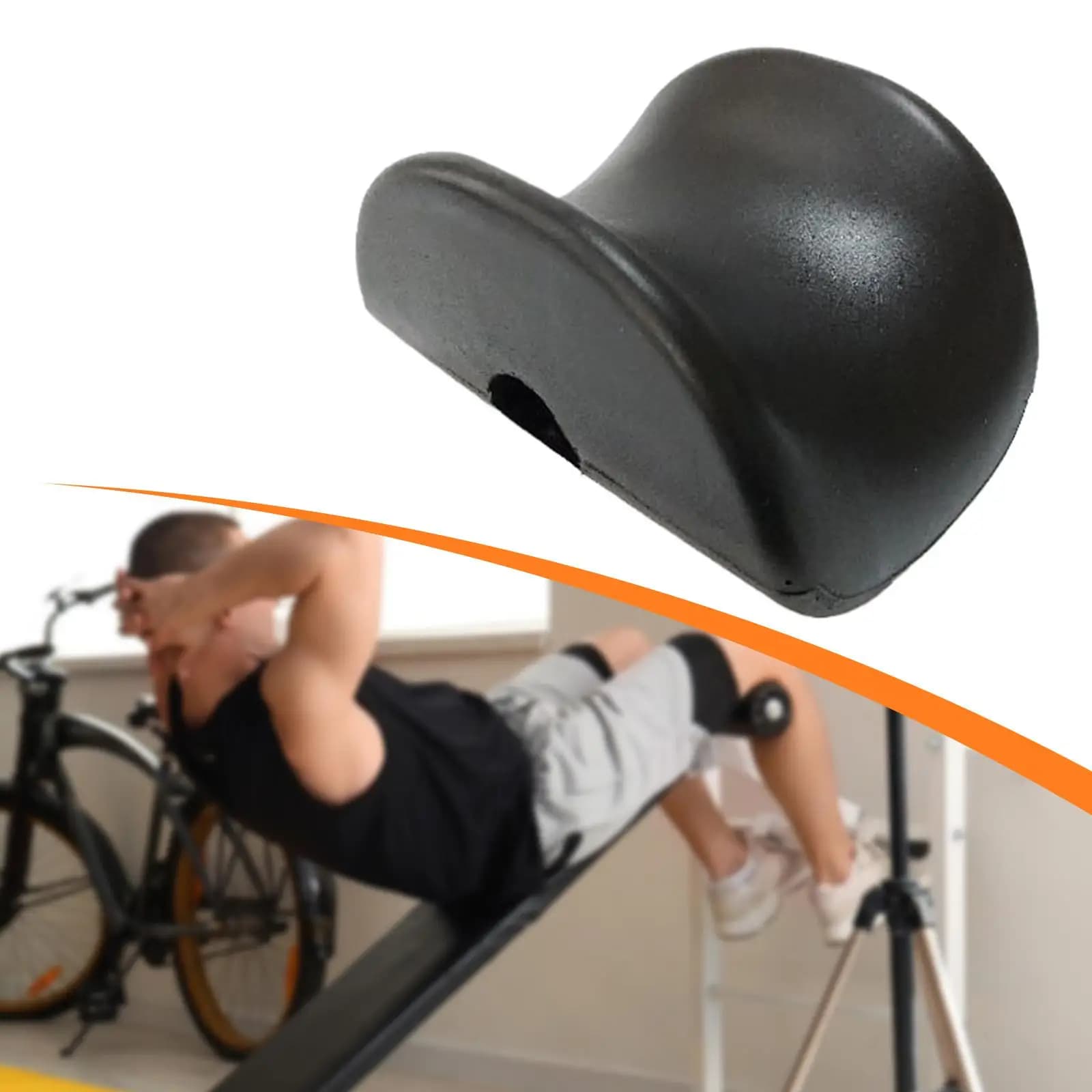 Cuscino protettivo per gamba a forma di U, comfort migliorato, antiscivolo per la sostituzione di attrezzature per l'esercizio fisico
