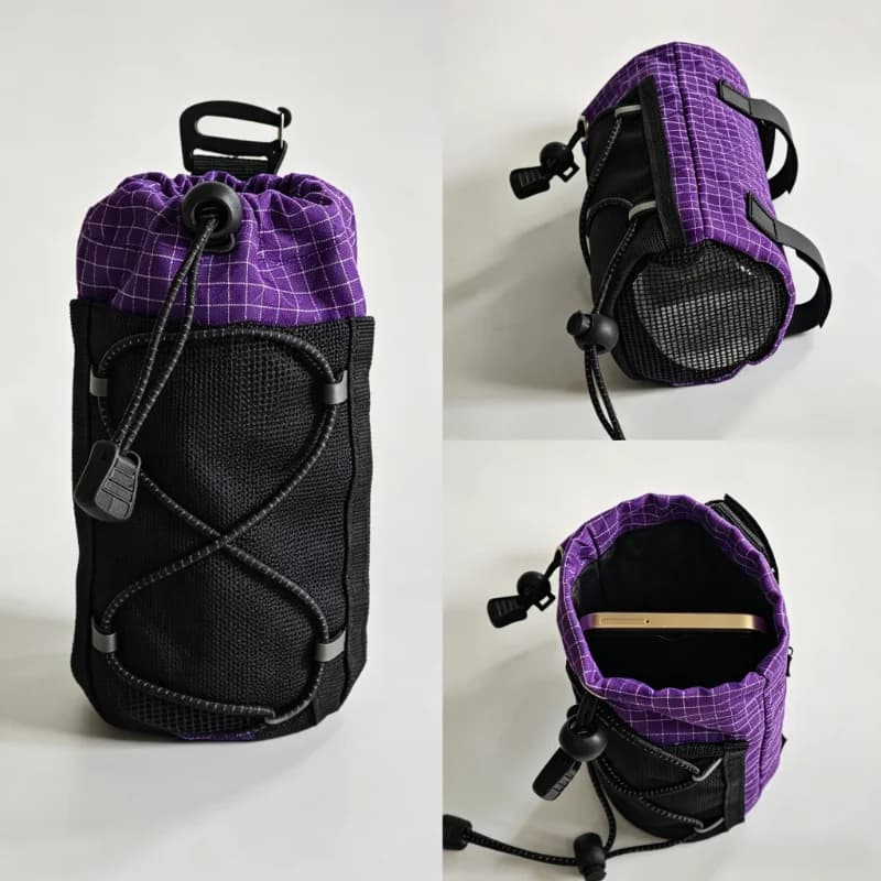 Marsupio Multifunzionale da Esterno - Borsa a Tracolla Porta Telefono, Power Bank e Walkie-Talkie per Escursionismo, Alpinismo e Viaggi