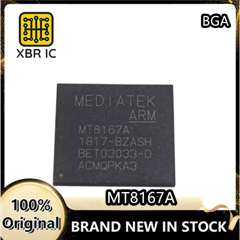 (6/20 pezzi) MT8167A MT8167 pacchetto BGA-406 altoparlante intelligente controllo principale chip CPU IC nuovo spot originale consegna veloce