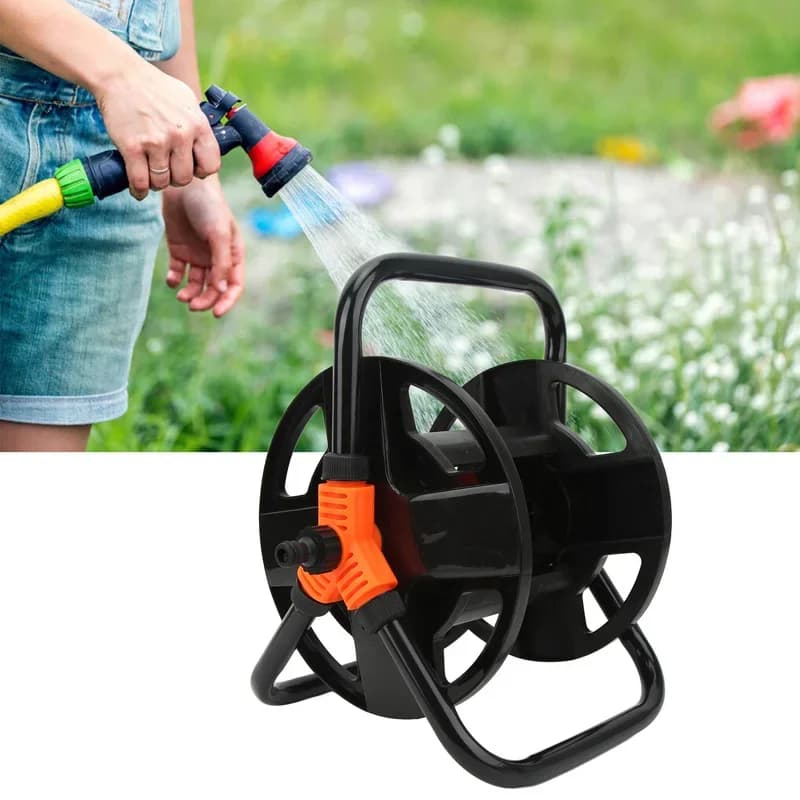 Hose holders Portable Water Pipe Storage Car Washer Irrigation Pipe Fittings Garden Furnishings Single Arm Instrument