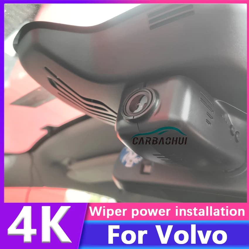 Plug and play Dash Cam Per Volvo XC40 XC60 XC90 S60 S60L V60 S90 V90 V40 S80 S80L XC70 C40 Polestar 2 4K Dashcam, Auto Dvr Macchina Fotografica