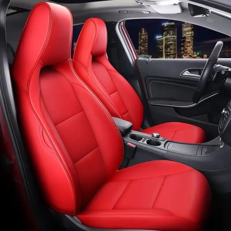 2 seat cover with front row customized for Mercedes-Benz gla200 gla260 cla200 cla 220 cla260 A 180 A200 2013 2014 2015 2016