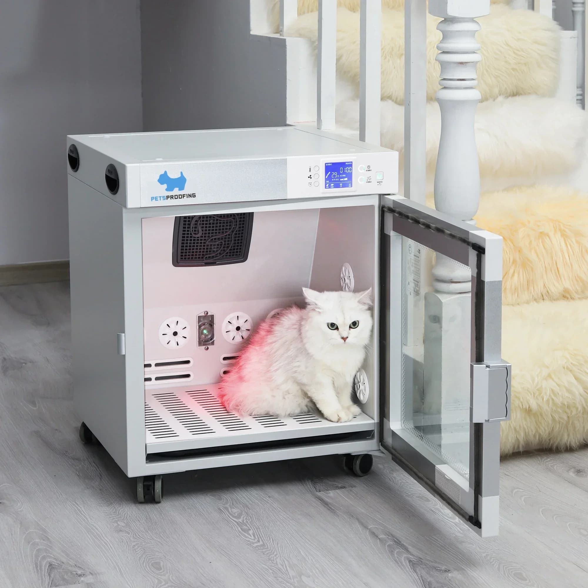 Petsproofing Fully automatic professional drying cabinet for cats and dogs