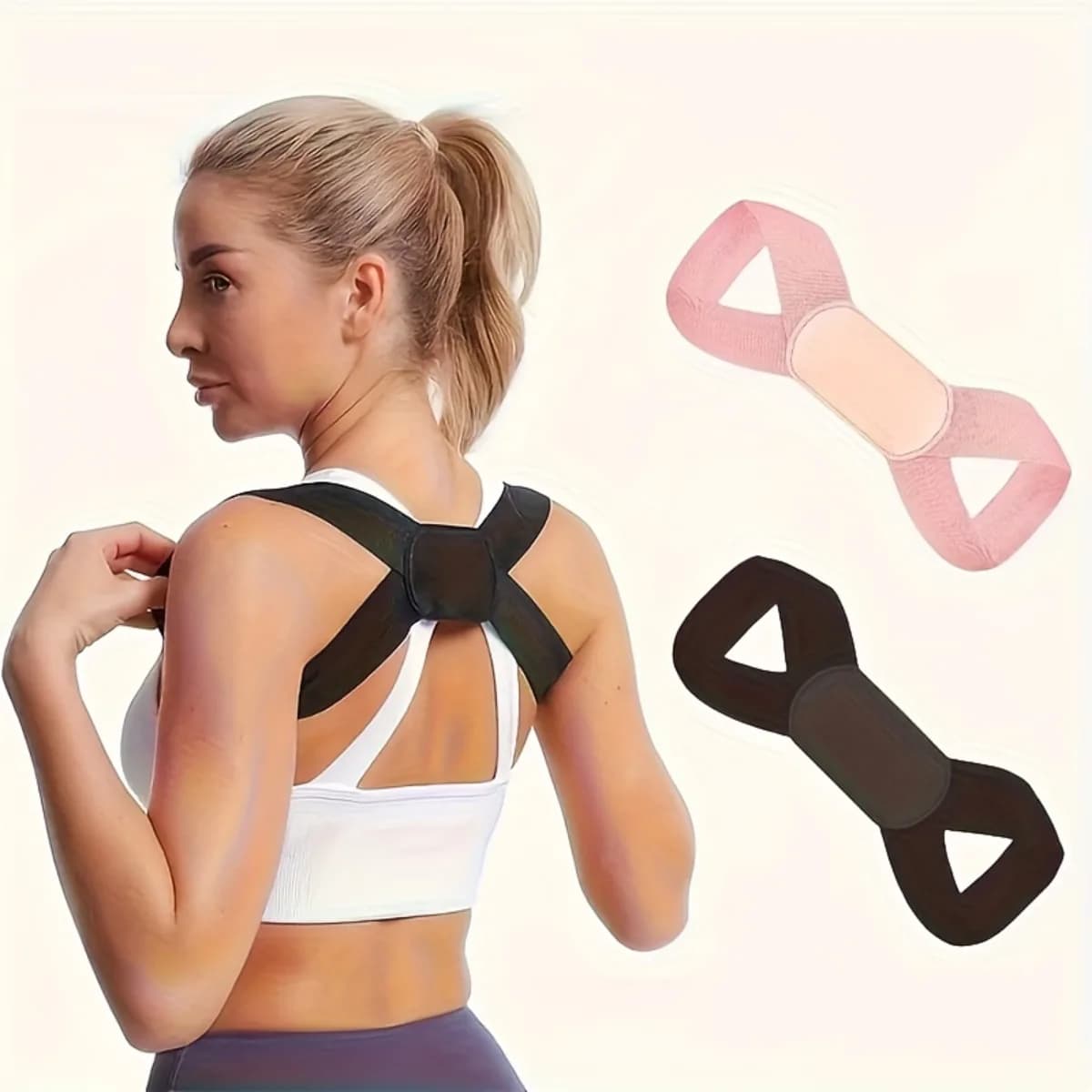 Realizzato in morbido poliestere traspirante, questo correttore posturale invisibile offre una comoda esperienza di utilizzo. Il supporto lombare affidabile raddrizza efficacemente la postura del corpo, perfetto per correggere le posizioni durante la seduta e la presa di posizione in piedi nella vita quotidiana.