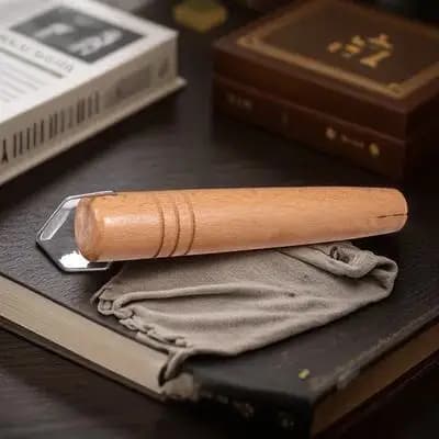 Wooden Handle Saucepan Stockpot Handle 2 Screws Universal Detachable Cookware Replacement Milk Pot Frying Pan Grip Ergonomic