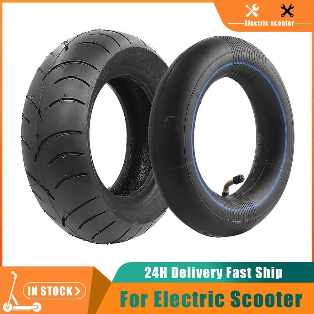Accessori per ruote pneumatiche da 11 pollici 90/65-6 Pneumatico tubeless con camera d'aria interna esterna per pneumatici a prova di esplosione per scooter elettrico