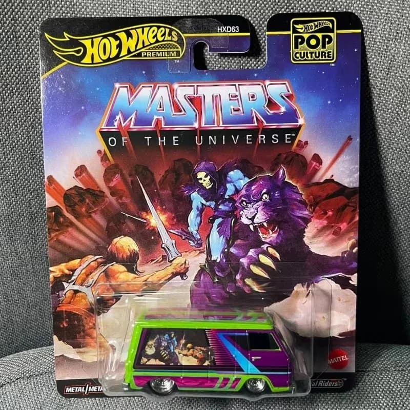Nuovo Arrivo Hot Wheels Hxd63 J Case Serie Pop Culture Modellino Auto Deadpool Master Of The Universe Modellino Auto Sorpresa Regalo